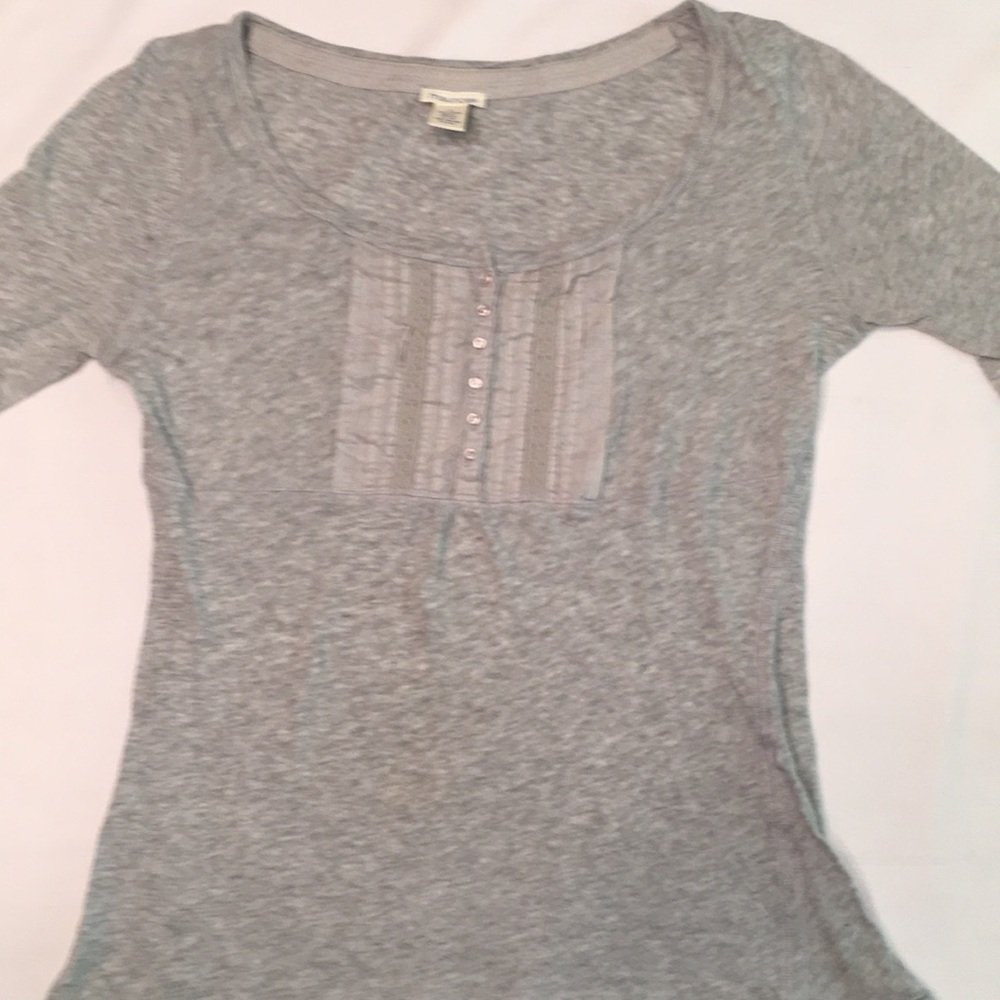 Maurice’s short Sleeve Gray - Picture 1 of 3